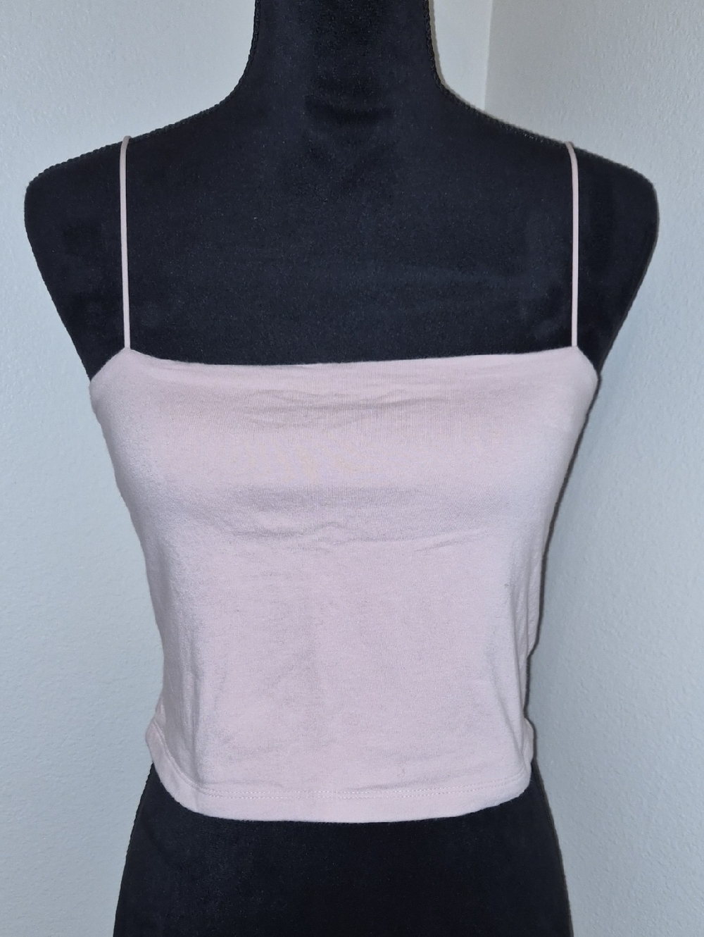 Aeropostale Light Pink Spaghetti Strap Crop Cami
